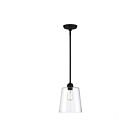 Savoy House Meridian M70081MBK 1-Lights 60W Matte Black Pendant