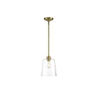 Savoy House Meridian M70081NB 1-Lights 60W Natural Brass Pendant