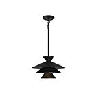 Savoy House Meridian  M70096MBK 1-Lights 60W Matte Black Pendant