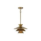 Savoy House Meridian  M70096NB 1-Lights 60W Natural Brass Pendant