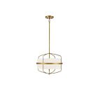 Savoy House Meridian  M70101NB 3-Lights 180W Natural Brass Pendant