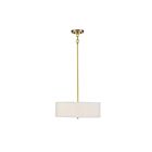 Savoy House Meridian  M70109NB 3-Lights 180W Warm Brass Pendant