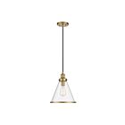 Savoy House Meridian  M70121NB 1-Lights 60W Natural Brass Pendant