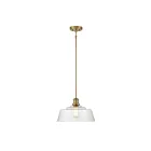 Savoy House Meridian  M7023NB 1-Lights 60W Natural Brass Pendant