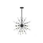 Savoy House Meridian  M7028MBK 5-Lights 300W Matte Black Pendant