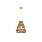Savoy House Meridian  M7035NRNB 1-Lights 60W Natural Brass Pendant