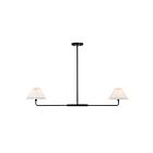 Savoy House Meridian M100122MBK 2-Lights 120W Matte Black Chandelier