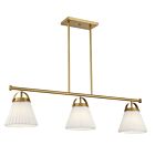 Savoy House M100125NB 3-Lights 180W Natural Brass Chandelier