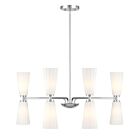 Savoy House M100126CH 8-Lights 480W Chrome Chandelier