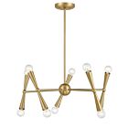 Savoy House M100128NB 10-Lights 600W Natural Brass Chandelier