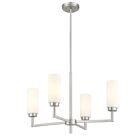 Savoy House M100129BN 4-Lights 240W Brushed Nickel Chandelier