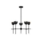 Savoy House M100131MBK 5-Lights 17.5W Matte Black Chandelier