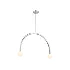 Savoy House M100132CH 2-Lights 7W Chrome Chandelier