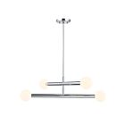 Savoy House M100133CH 4-Lights 14W Chrome Chandelier
