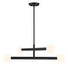 Savoy House M100133MBK 4-Lights 14W Matte Black Chandelier