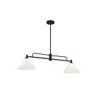 Savoy House M100136MBK 2-Lights 120W Matte Black Chandelier