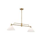 Savoy House M100136NB 2-Lights 120W Natural Brass Chandelier