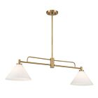 Savoy House M100136NB 2-Lights 120W Natural Brass Chandelier