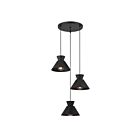 Savoy House M100139MBK 3-Lights 180W Matte Black Chandelier