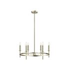 Savoy House M100140BN 6-Lights 360W Brushed Nickel Chandelier