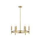Savoy House M100140NB 6-Lights 360W Natural Brass Chandelier