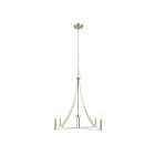 Savoy House M100141BN 4-Lights 240W Brushed Nickel Chandelier