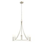 Savoy House M100141BN 4-Lights 240W Brushed Nickel Chandelier