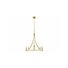 Savoy House M100141NB 4-Lights 240W Natural Brass Chandelier