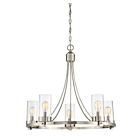Savoy House Meridian M10018BN 5-Lights 300W Brushed Nickel Chandelier