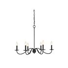 Savoy House Meridian M10042AI 6-Lights 360W Aged Iron Chandelier