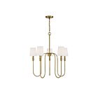 Savoy House Meridian M10077NB 5-Lights 300W Natural Brass Chandelier