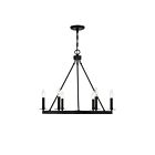 Savoy House Meridian M10093MBK 6-Lights 360W Matte Black Chandelier