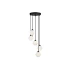 Savoy House Meridian M10094MBK 5-Lights 300W Matte Black Chandelier