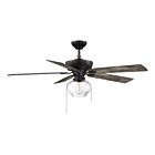 Savoy House Meridian M2009ORB 52" Oil Rubbed Bronze 58.55W Ceiling Fan