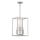 Savoy House Meridian M30008BN 4-Lights 240W Brushed Nickel Pendant
