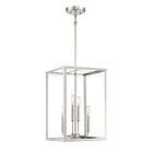 Savoy House Meridian  M30008PN 4-Lights 240W Polished Nickel Pendant