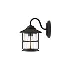 Savoy House Meridian M50014BK 1-Light 60W Matte Black Outdoor Wall Lantern