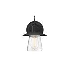 Savoy House Meridian M50022BK 1-Light 60W Matte Black Outdoor Wall Lantern