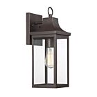 Savoy House Meridian M50024ORB 1-Light 60W Oil Rubbed Bronze Outdoor Wall Lantern
