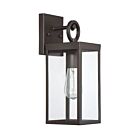 Savoy House Meridian M50026ORB 1-Light 60W Oil Rubbed Bronze Outdoor Wall Lantern