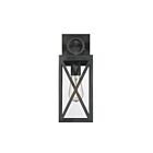 Savoy House Meridian M50027BK 1-Light 60W Black Outdoor Wall Lantern