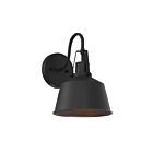 Savoy House Meridian M50049BK 1-Light 60W Matte Black Outdoor Wall Lantern