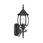 Savoy House Meridian M50054BK 1-Light 60W Black Outdoor Wall Lantern