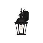 Savoy House Meridian M50055BK 1-Light 60W Black Outdoor Wall Lantern
