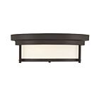 Savoy House Meridian M60062ORB 2-Lights 120W Oil Rubbed Bronze Flush Mount
