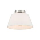 Savoy House M60077BN 3-Lights 180W Brushed Nickel Semi Flush Mount