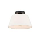 Savoy House M60077MBK 3-Lights 180W Matte Black Semi Flush Mount