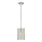 Savoy House Meridian M70017CH 1-Lights 60W Chrome Mini Pendant