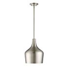 Savoy House Meridian  M70020BN 1-Lights 60W Brushed Nickel Pendant