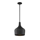 Savoy House Meridian  M70020MBK 1-Lights 60W Matte Black Pendant